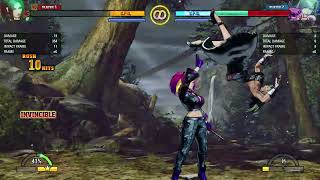 Fatal Fury City Of The Wolves 507 Damage Mai Shiranui Counter Hit Level 1 Combo.
