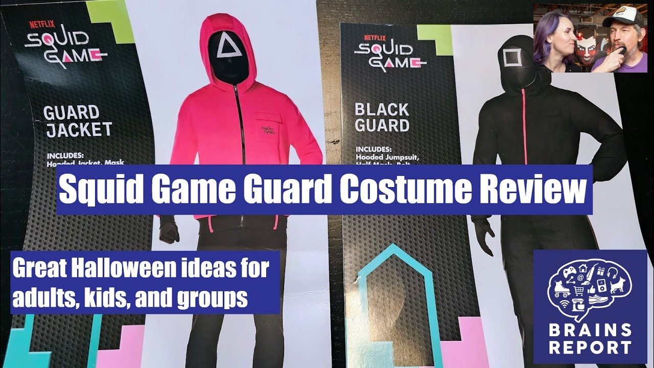 Spirit Halloween Squid Game Guard Costume Review