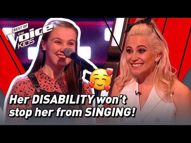 Blind girl sings MAGICAL Blind Audition in The Voice Kids UK 2020! 🥰 class=