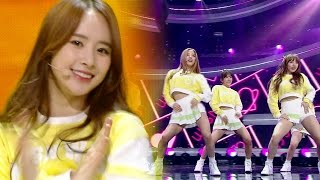 'Lovely' Space Girl (WJSN) - Mo Mo Mo @ popular song Inkigayo 20160306