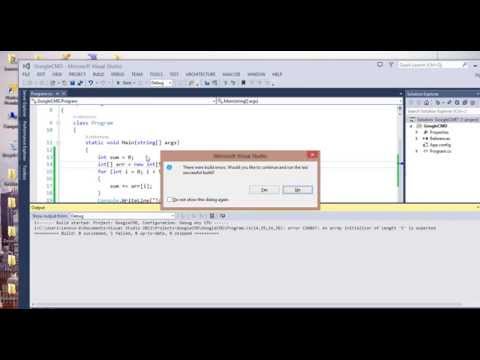 C# Array Loop