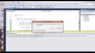 C# Array Loop