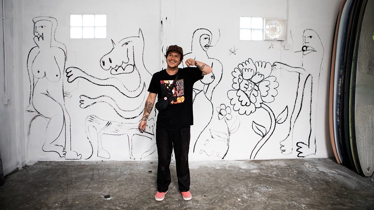 Meet the Resident Rip Curl Cup Artists and Surfer, Lee Wilson