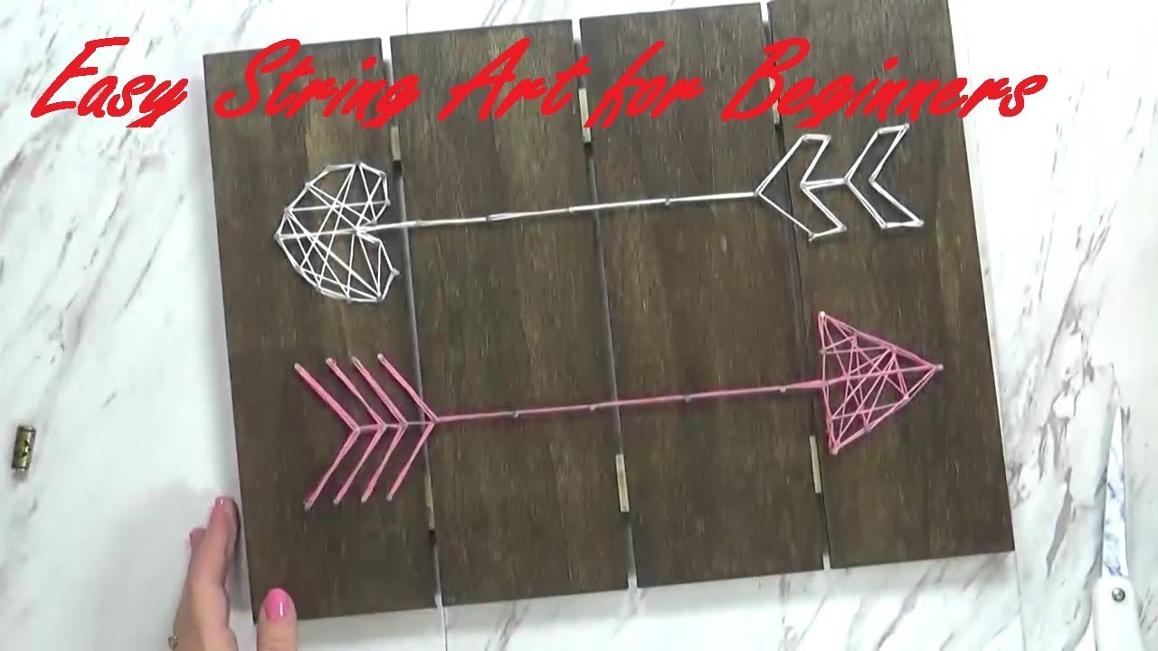 Easy String Art for Beginners - YouTube