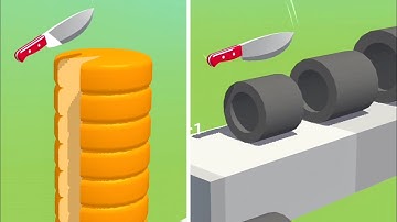 Slice It All Gameplay! Satisfying and Relaxing ASMR Slicing Video