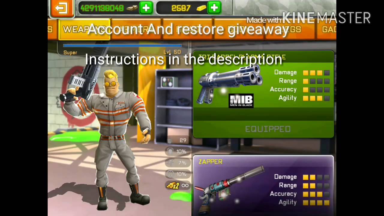 Respawnables account and restore giveaway