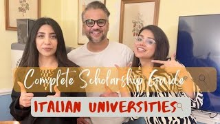 How to get Italian 🇮🇹 Scholorships in Italian Universities with @vibewithzo & Amna