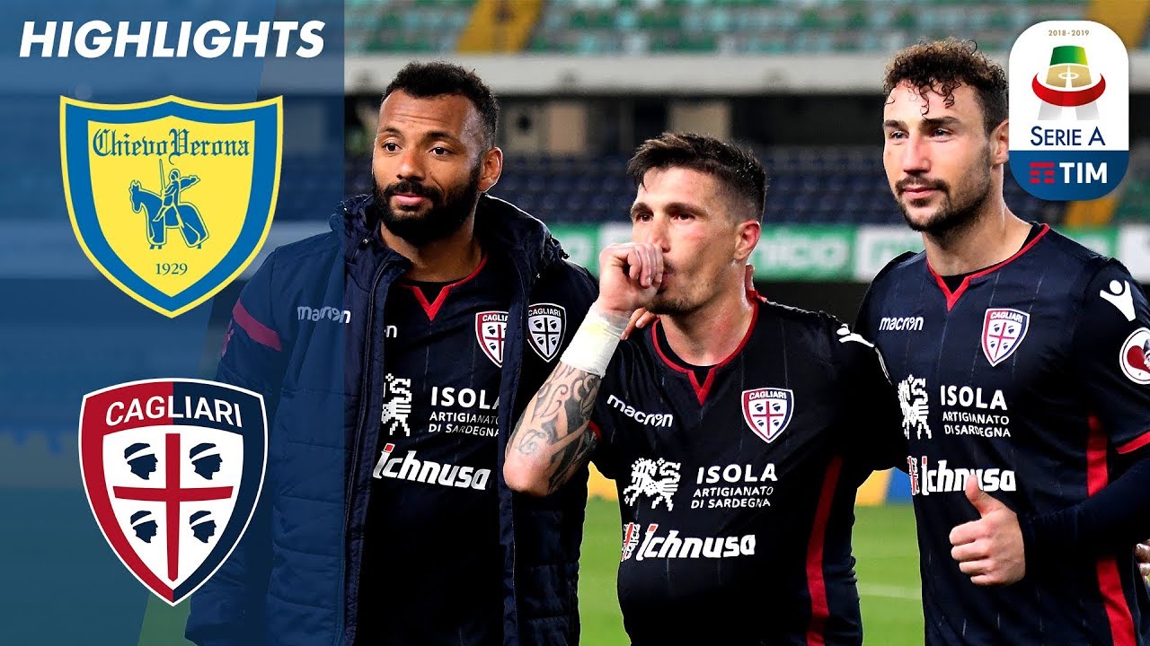 Chievo 0-3 Cagliari | THREE 1st Half Goals Seal Win for Cagliari! | Serie A
