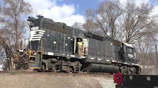 EMD GP382 Startup  Roots Blown 645 roars to life!