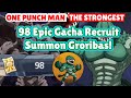 98 Epic Recruit Tickets🔥Gacha Summon + 24000💎Groribas Finally Got Him! | One Punch Man The Strongest