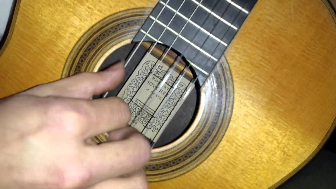 Very Fine Classical Guitar by Robert Bouchet,1960 73 For sale /A