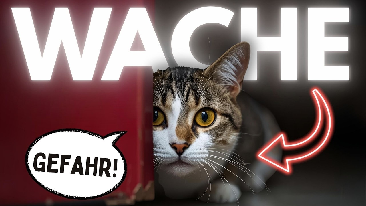 Wie unsere Katzen uns heimlich beschützen