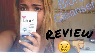 Bioré face cleanser review