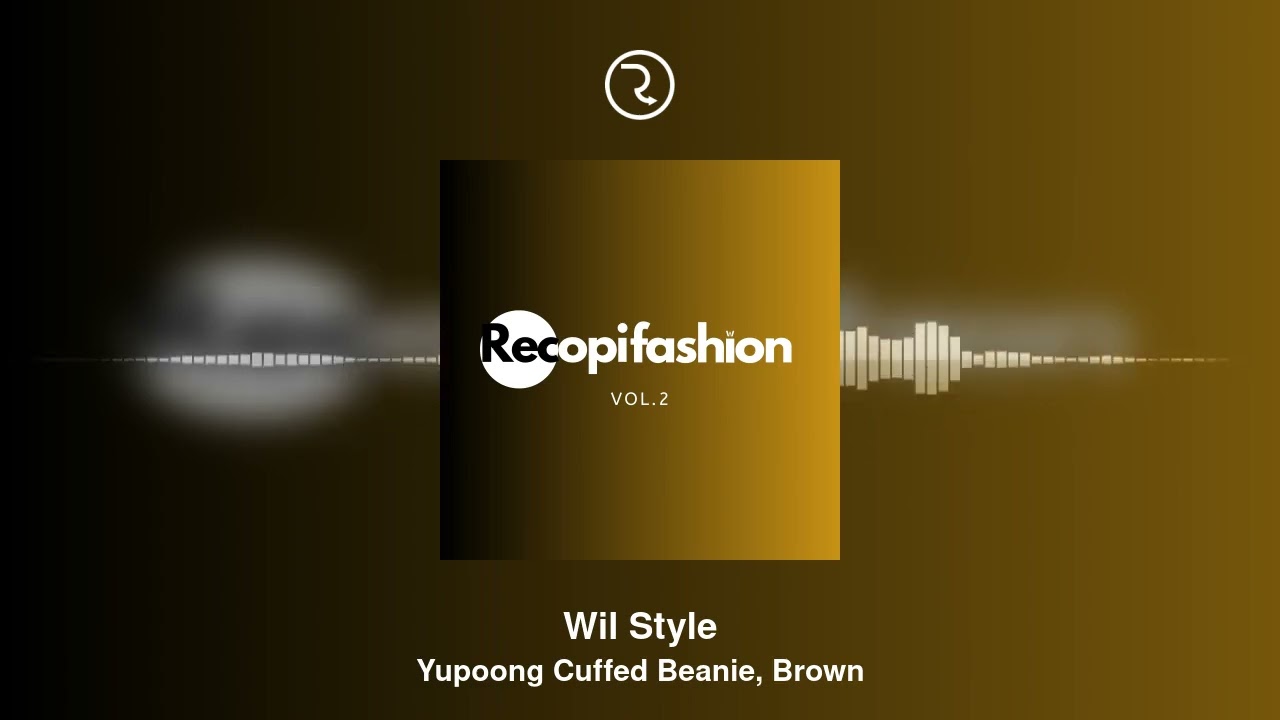 Wil Style - Yupoong Cuffed Beanie, Brown (Audio)