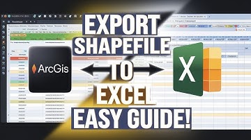 How to Export ArcGIS Tables to Excel (Easy Tutorial)