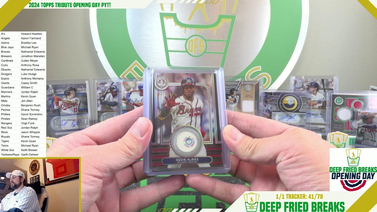2024 Topps Tribute OPENING DAY PYT! YouTube