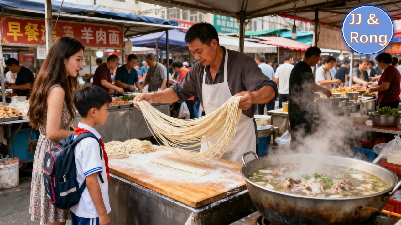 A Breakfast Feast in Small-Town China | Anhui