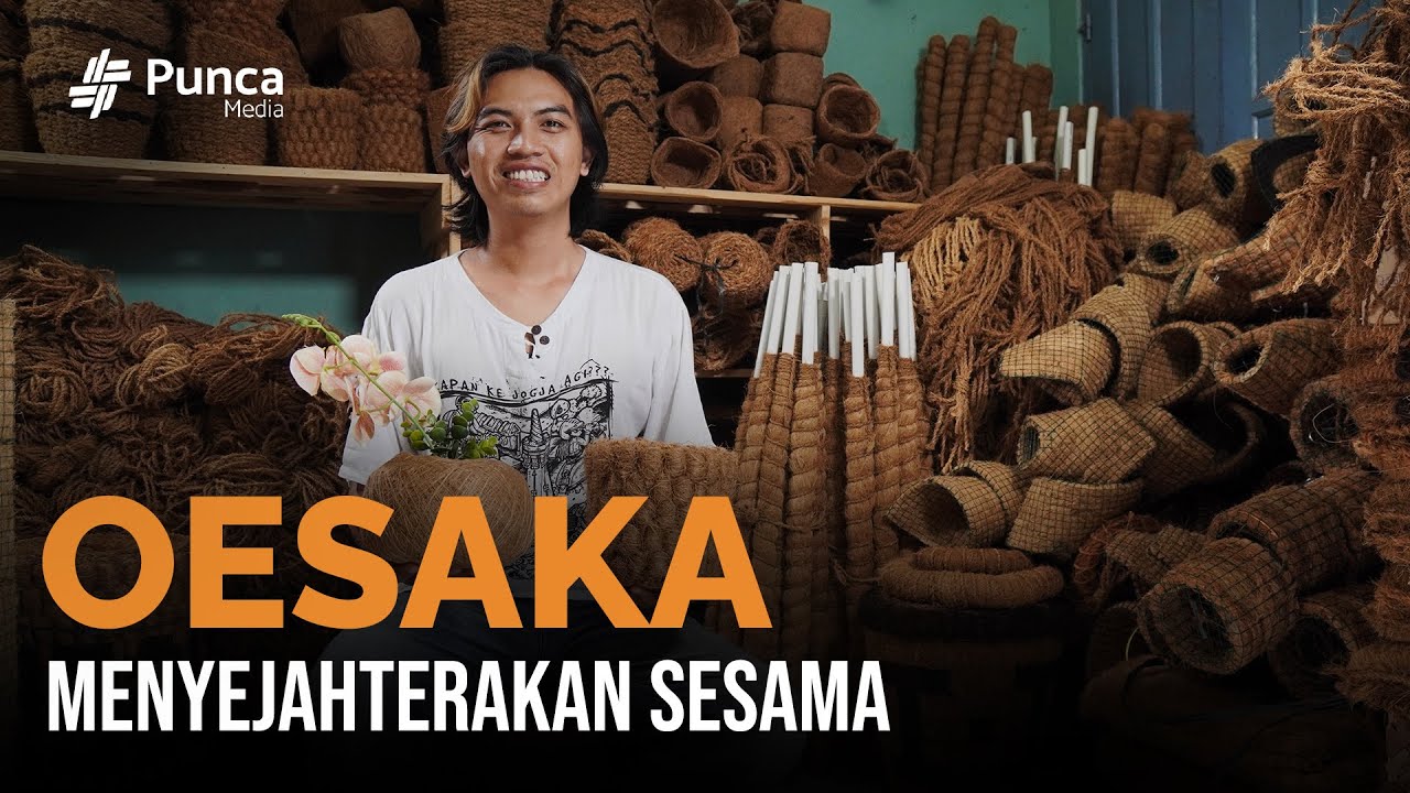 Berawal Dari Iseng, Membuat Inovasi Produk Dari Sabut Kelapa Di Era Pandemi OESAKA Kebanjiran Order