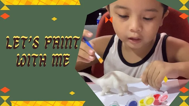 Dinosaur Painting for Kids | Marcus Benedict