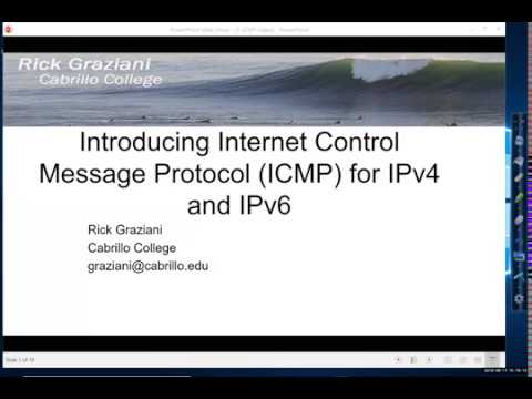 ICMP for IPv4 and IPv6