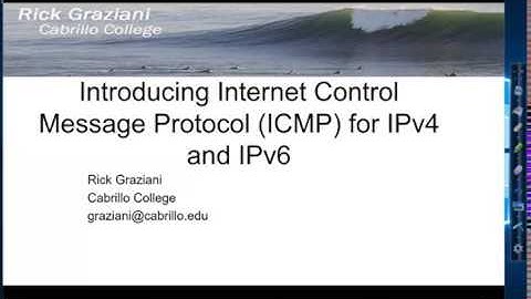 ICMP for IPv4 and IPv6