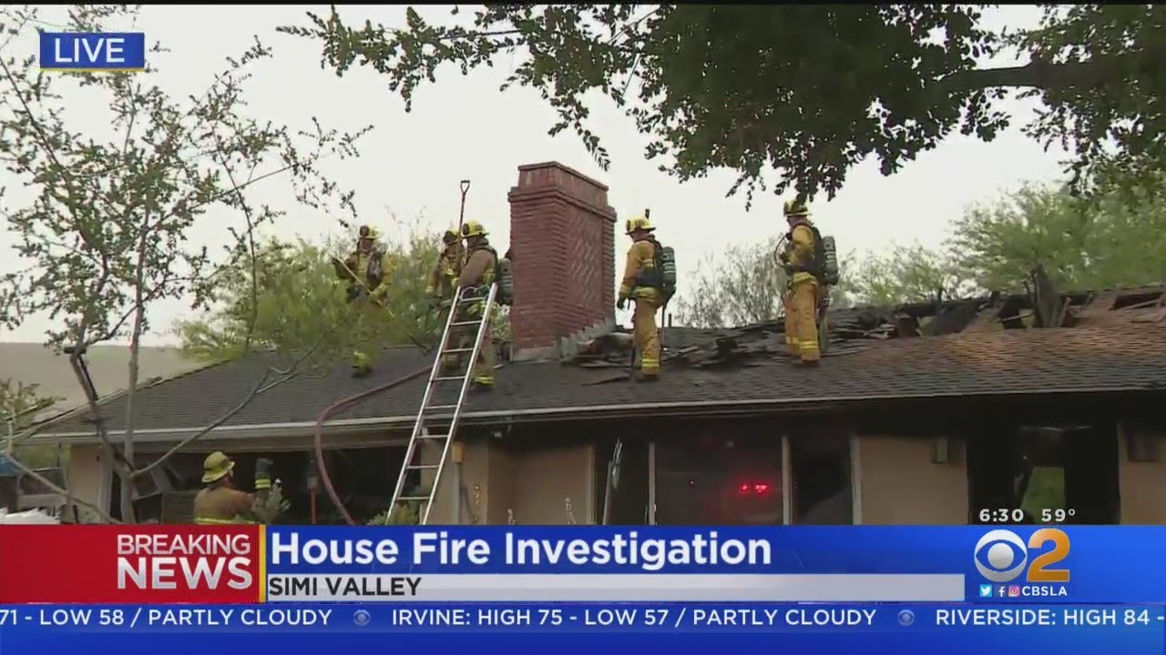 Man Rescued, 2 Dogs Killed In Simi Valley House Fire - YouTube