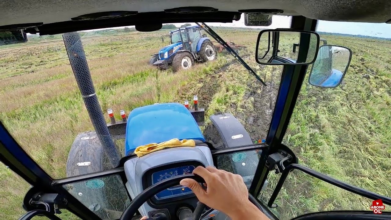 ÇAYIRLIK AFFETMİYOR! BATMAK GARANTİ 🎬 NEW HOLLAND TD110D vs TD90D