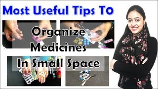 How To Organize Medicines in Small Space | Small Space Organizing Tips | Milton Medical Box Review