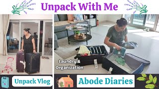 Unpack and Reset Tips after Vacation | Organizing Home and Laundry | Abode Diaries Vlog