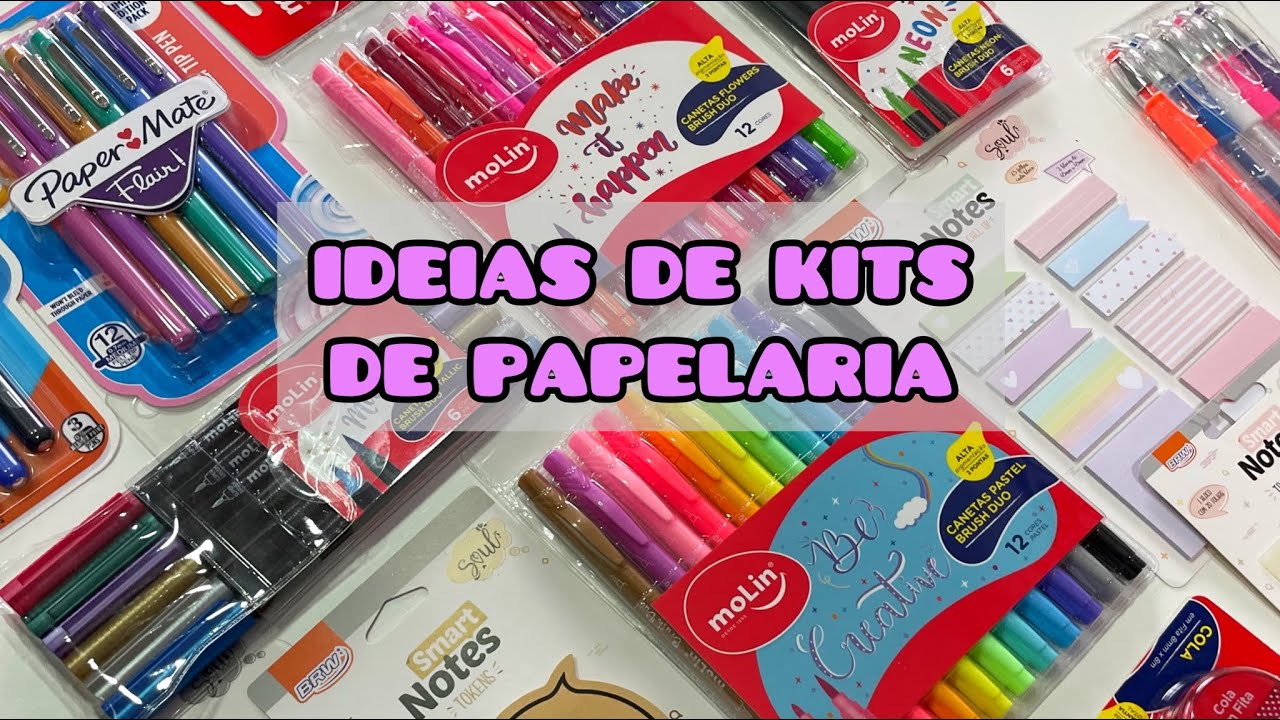 EP. 19 - IDEIAS DE KITS DE PAPELARIA