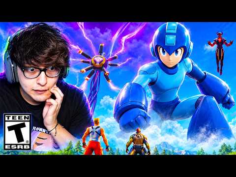I GOT THE MEGA MAN SKIN IN FORTNITE