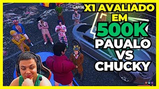 PAULINHO O LOKO | X1 de MEI MILHAO no GTA RP | paulo vs chucky