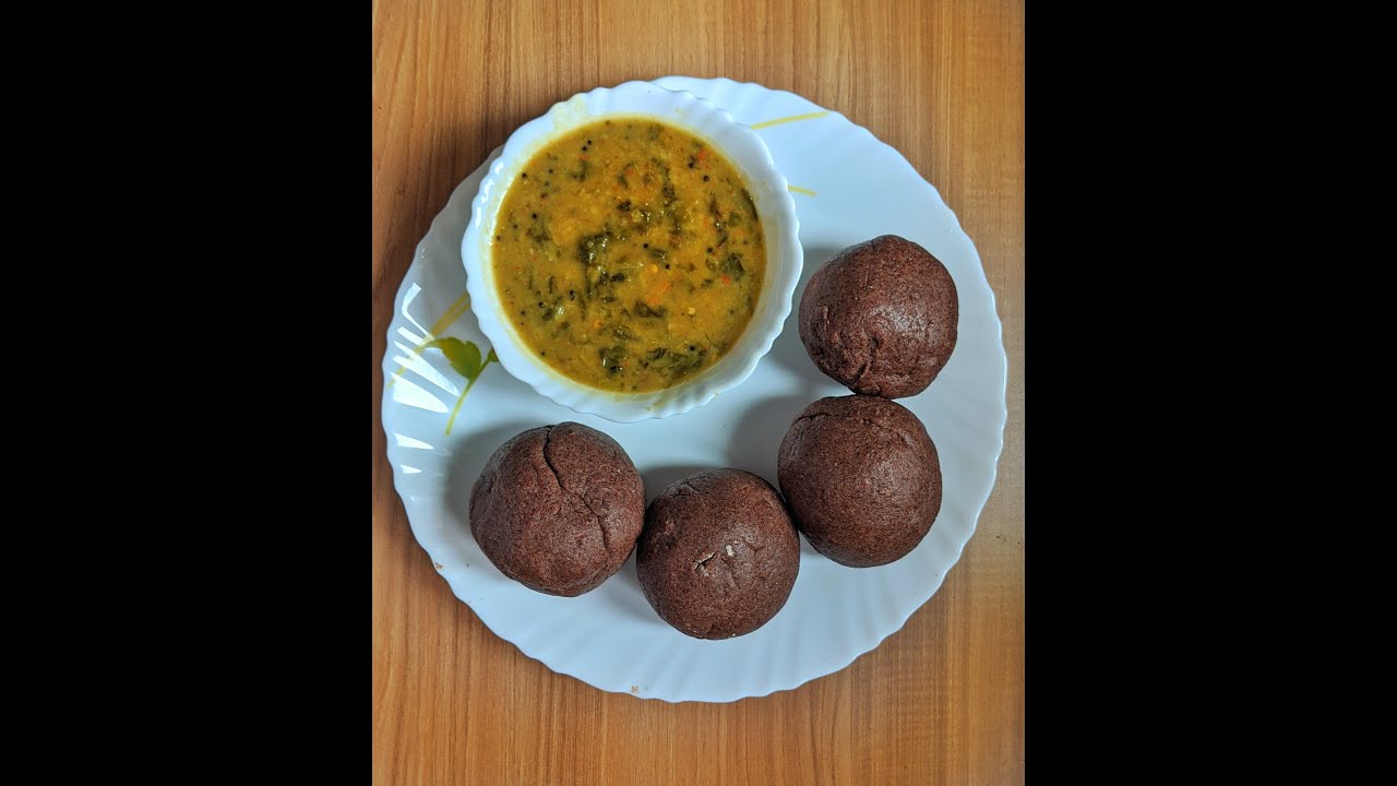 Ragi mudde reciperagi ballsfinger millet ball for beginners YouTube