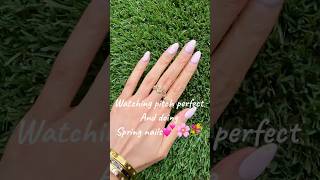 Watching pitch perfect and getting my nails done #dayinmylife #nailsart #nailday