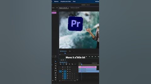 How to make objects Pop Up and Float in Adobe Premiere Pro