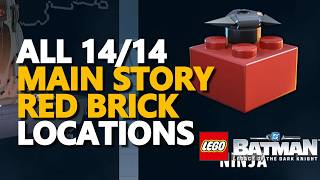 All Main Story Red Brick Locations LEGO Batman Legacy of the Dark Knight