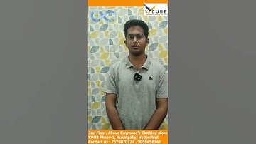 aws devops Student Review | V CUBE Software Solutions |  KPHB | HYD