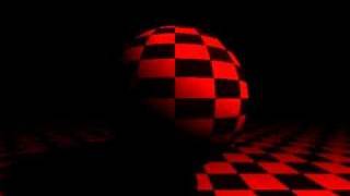 Ray-traced sphere