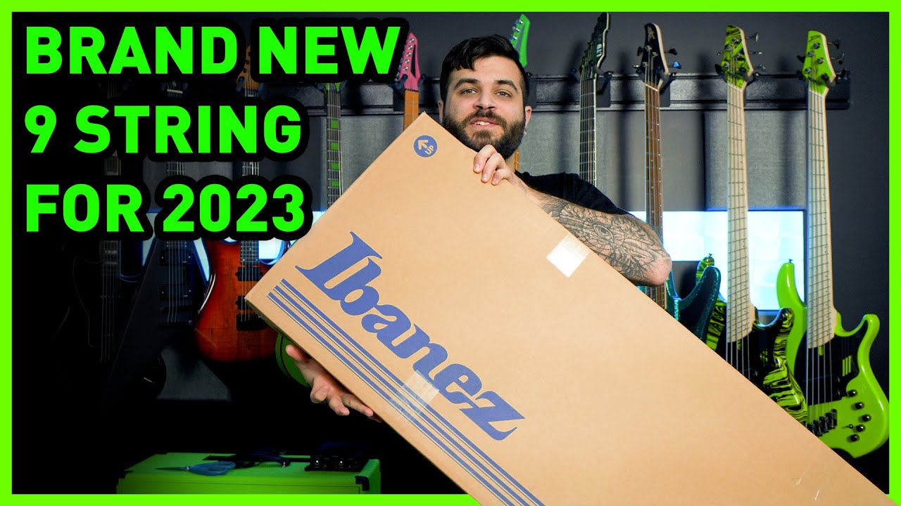 I Can't Believe Ibanez Did This. (2023 9 String Guitar Unboxing