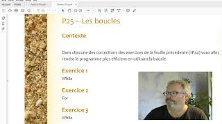 Python - Correction C1P25Ex3 - Les boucles