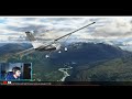Microsoft flight simulator 2020  flying around pakistan