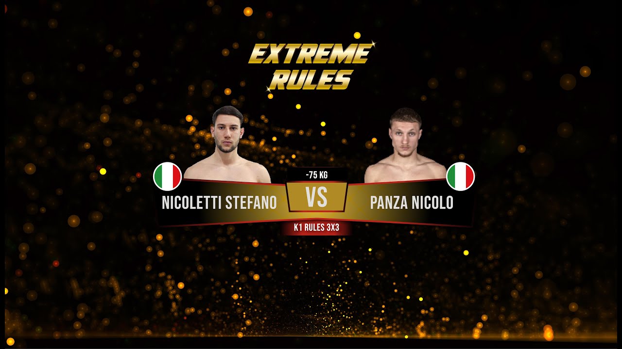 Panza Nicolo vs Nicoletti Stefano