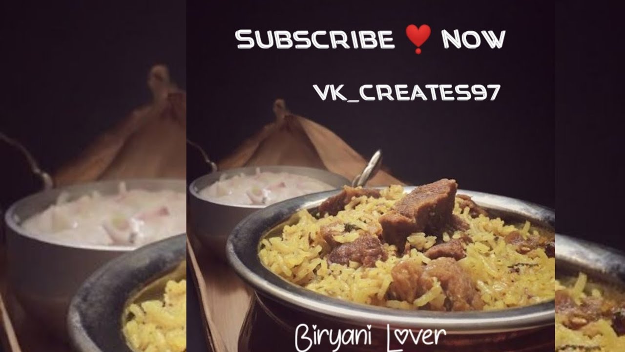 I Love Biryani Tamil Whatsapp Status Biryani lover 2020 YouTube