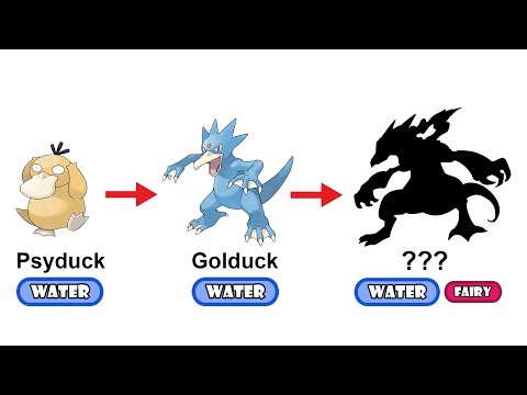 Golduck Evolution Chart