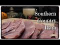 Step by Step How to Cook Southern Country Ham ** Vintage Recipe ** Old-Fashioned Holiday Ham