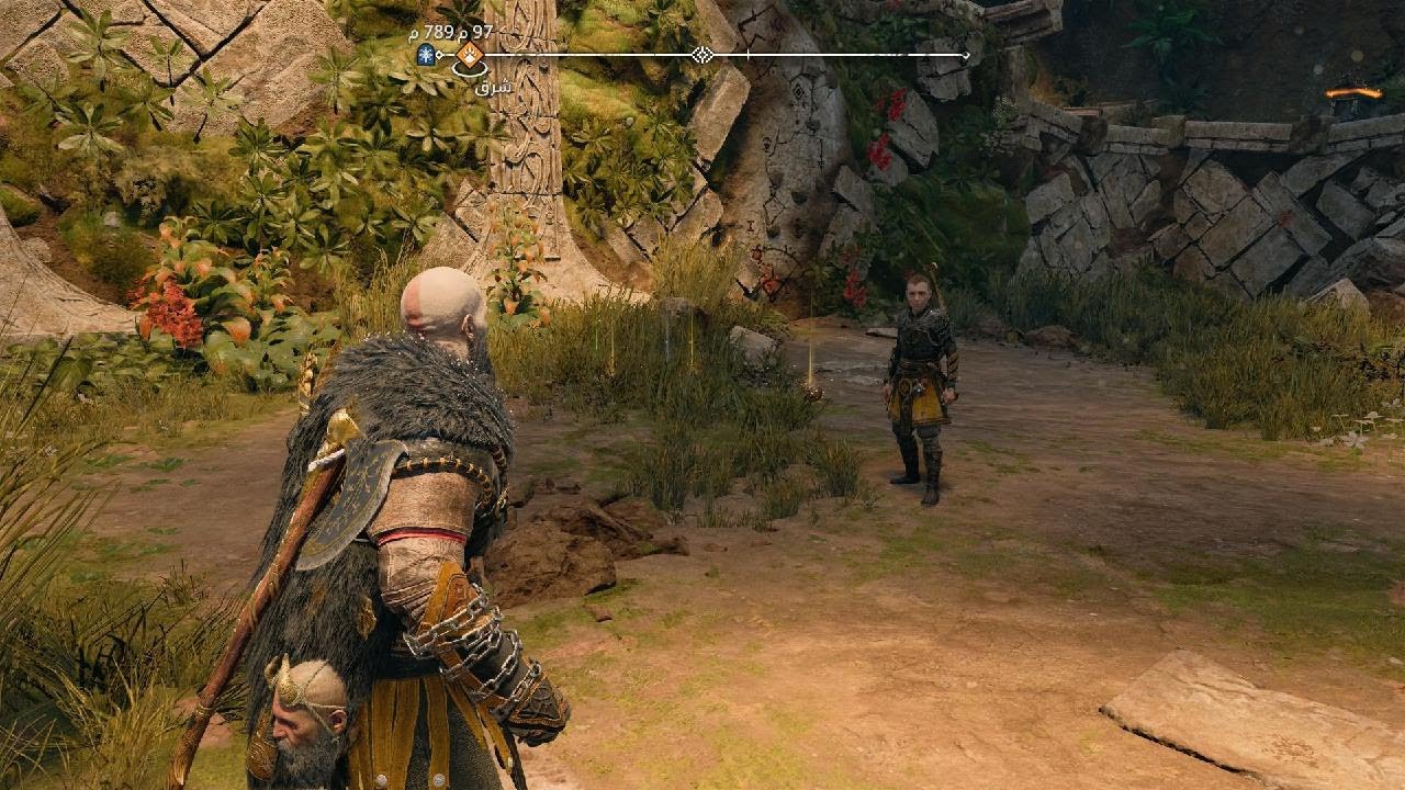 God of War Ragnarök_فك الجرف