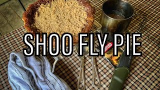 Shoo Fly Pie in a Make Shift Oven