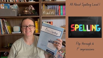 All About Spelling Level 1 // Flip through & 1st impressions