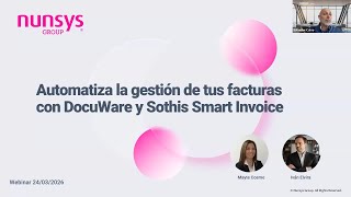 Webinar: "Automatiza la gestión de facturas en SAP con DOCUWARE, caso práctico en directo"