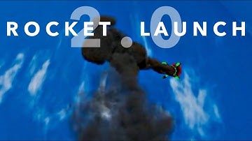Rocket Launch 2.0 (3D Maya Animation)